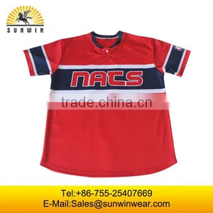 Custom Sublimated Baseball Shirts thumbnail-3