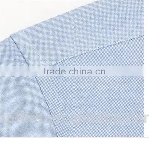 Classic 100% Cotton Oxford Long Sleeve With Button Down Collar Workwear Shirt for Men thumbnail-4