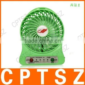 MINI Outdoor Carry Lithium Battery Summer Fan USB Portable Flash Fan Four Models Supper Wind thumbnail-2