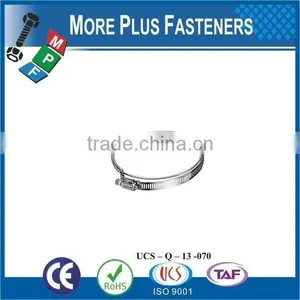 Made in Taiwan Stainless Steel Strong Stainless Steel Hose Clamps Flexible Hose Clamp Bridge thumbnail-4