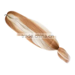 2016 Best Selling Hair Extension Type and Synthetic Hair Material Grey Ombre Jumbo Braid Braiding Hair thumbnail-3