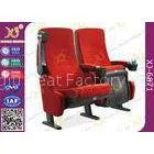 Comfortable Cinema Theater Chairs , Movie Room Chairs With Tip Up Armrest thumbnail-1