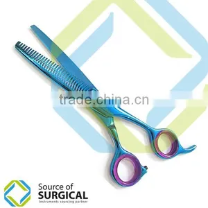 Hair Scissor Multi Color Coated Barber Thinning Scissor/hairdressing Scissor thumbnail-1