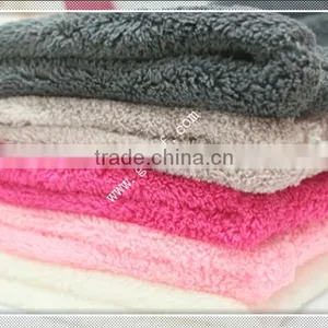 Mix Colors Velvet Terry Bathrobe thumbnail-3