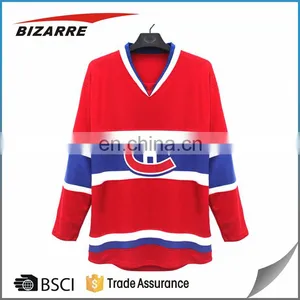 Design Custom Dry Fit Professional Team Ice Hockey Jersey For Unisex thumbnail-3