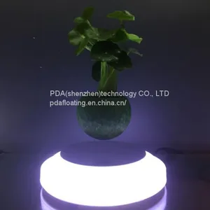 360 Roating Magnetic Levitate Floating Flying Air Bonsai Plant Pot thumbnail-1