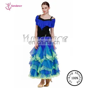 Ballroom Dance Costumes Long AB026 thumbnail-2