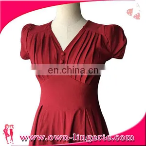 3 Colors Wholesale Black Classical Polyester Party Evening Dress thumbnail-5