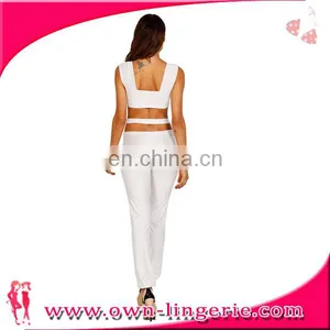 Black Sexy Vest Wide-legged Jumpsuit thumbnail-5