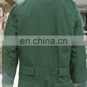 Wholesale Olive Green 100% Cotton Professional Safety Coverall Workwear thumbnail-5