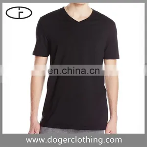 Factory Supply Mens Half Sleeve Black t Shirt thumbnail-1