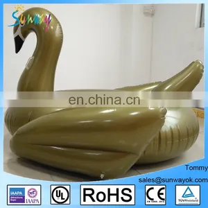 Giant Inflatable Golden Swan thumbnail-2