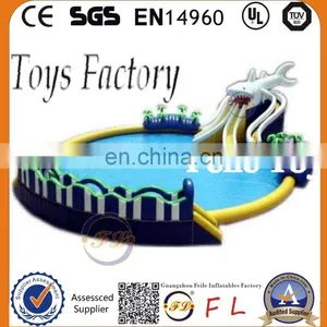 2015 Hot Sale High Quality Giant Inflatable Water Park thumbnail-1