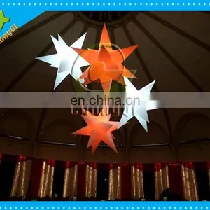Cheap Advertising Inflatable LED Light Star for Party Decoration thumbnail-2