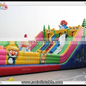 Giant Outdoor Playground Inflatable Pororo Playground Inflatable Pororo Playground on Sale thumbnail-2