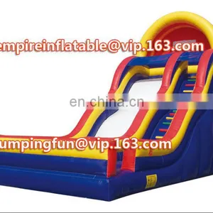 Wavy Commercial Inflatable Water Slide With Pool ID-SLM059 thumbnail-1