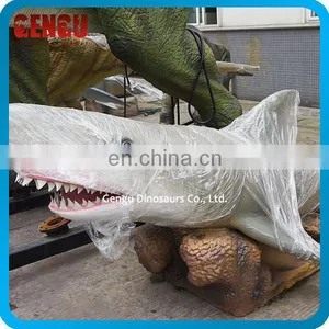 Realistic 3D Rubber Shark Model Robotic Shark thumbnail-1