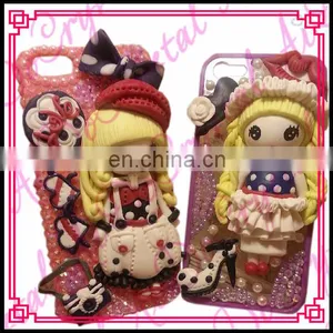 Aidocrystal Super Cute 3D Silicone Girl High Heel Lip Decor Case for IPhone5 Cartoon Cellphone Case thumbnail-1