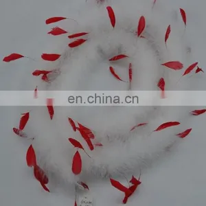 Decorative Colorful Fluffy Ostrich Feather Soft Boas for Sale Cheap thumbnail-1