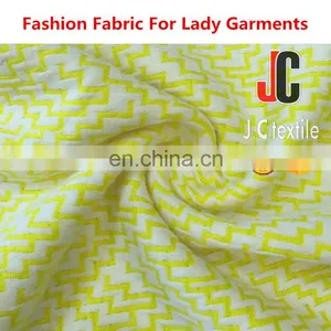 B2788 JC Polyester Spandex Knit Fabric High Density Polyester Jacquard Fabric thumbnail-1
