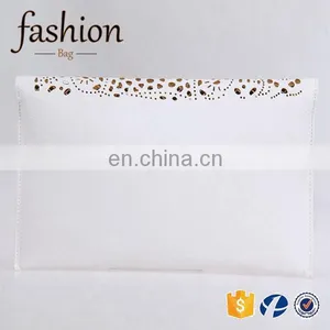 CR Hollow Chains Envelope Bag Neon Color Cutout Bag pu Candy Color Day Clutch Women Handbags thumbnail-2