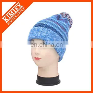 2017 Custom Knitted Pom Pom Hat in Winter thumbnail-3