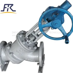 Y Type Slurry Globe Valve for Slurry Discharge thumbnail-1