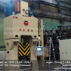 C88K-50 CNC Fully Hydraulic Die Forging Hammer thumbnail-1
