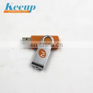 Cheap Wholesale Promotional Gift Twist Metal USB Flash Drive thumbnail-2