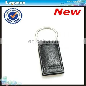 2015 Promotional Gifts Custom Zinc Alloy Car Key Chains Leather Keychain thumbnail-5