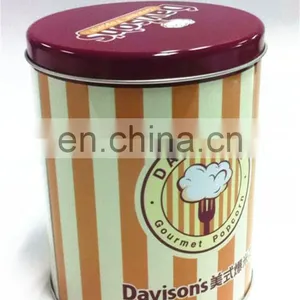 Small Round Popcorn Tin Box thumbnail-2