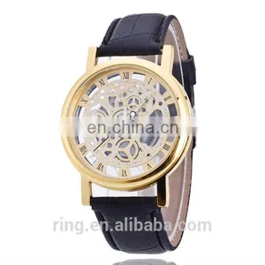 2016 Popular On China Market Luxury Leather Wrist Watches For Men And Women thumbnail-3