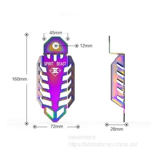 Spirit Beast Motorcycle Modified Front /back Shock Absorber Damping Cover L4 thumbnail-4