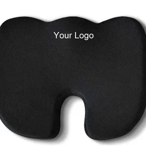 SAIEN Ergonomic Design Flexible Massage Coccyx Orthopedic Office Car Memory Foam Seat Cushion thumbnail-1