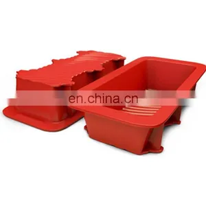 Silicone Rectangular Cake Mold for Toast and Bread thumbnail-1