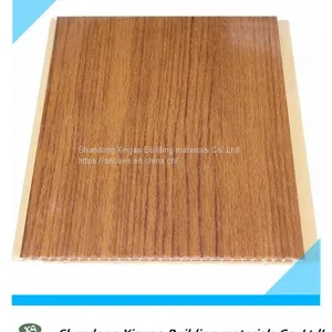 Wood-Grained PVC Gypsum Ceiling, High Quality Is More Fire and Moisture Resistant thumbnail-2
