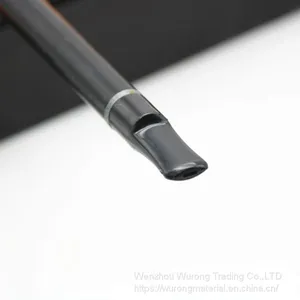 415mm Length Wooden Resin Long Tobacco Pipe With Small Hand-made Engraving Head for Smoking thumbnail-4
