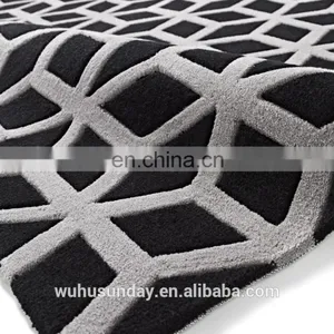 Chinese Polyester Hand Tufted Carpet Rugs Handmade Polyester Carpet thumbnail-6