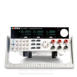 MPS-3063X Triple Channle Programmable DC Power Supply RS232/USB 1mV / 1mA thumbnail-2