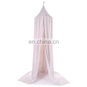 Decoration Ins Pink Cotton Princess Castle Bed Canopy Mosquito Net for Kids Baby and Adults thumbnail-5