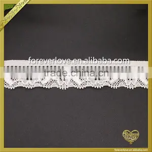 Elastic Narrow Lace Trimming for Underwear FLL-063 thumbnail-2