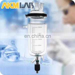 AKMLAB 2L Laboratory Jacketed Glass Reactor Price thumbnail-6