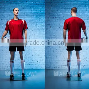 Playing Football Mannequin Fiberglass Male Realistic Engraving Head Sports Men Display Manikin FTM2 thumbnail-3