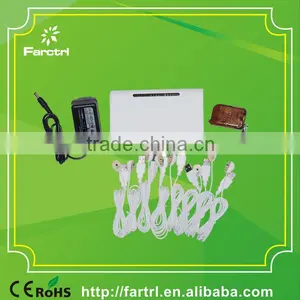 100% Secure For Retails Store Display Multi Phones Alarm Stand With 8 Ports Charger thumbnail-2