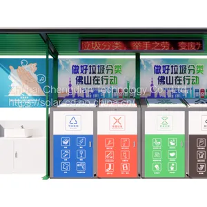 N in 1 Solar Glass Generation Outdoor Classified Shelter thumbnail-4