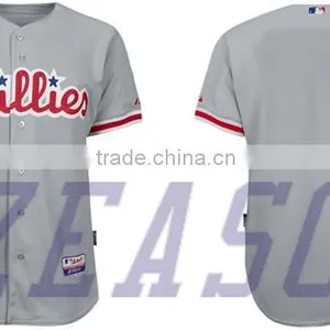 Popular Hot Design Customized Color and Logo Baseball Player Shirt Wear Fot Training thumbnail-4