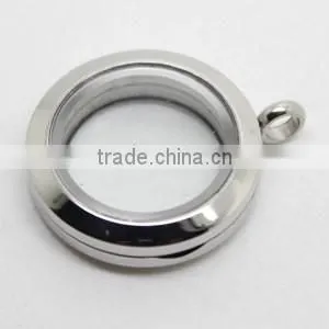 2016 Glass Floating Memory Locket, Memory Floating Locket Pendants thumbnail-1