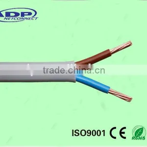 450/750V Multi-core Solid or Stranded Copper Conductor Flat TPS Cable, Flat Cable Twin With Earth Wire ,cheap Electrical Wire thumbnail-1