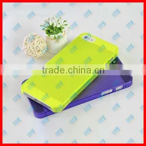 for Iphone 5 Clear TPU+PC Case Hard Case thumbnail-1