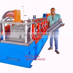 Fully Automatic Highway Anti-Collision Guardrail Machinery Highway Guardrail Forming Equipment thumbnail-1